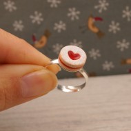 Linecký prstýnek - mini se srdíčkem